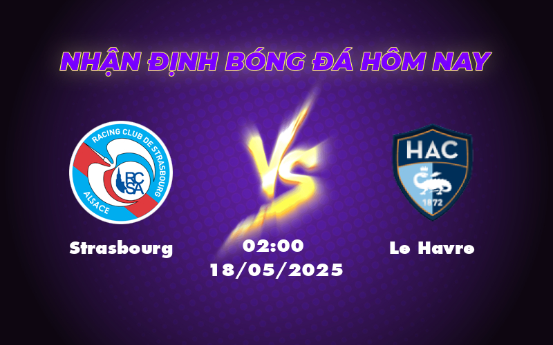 strasbourg le havre 18 05 ligue 1